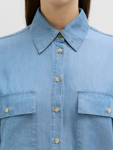 EDITED - Blusa 'Elisabetta' em azul