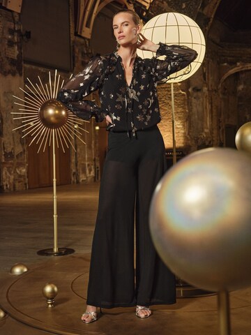 love & roses Blouse in Black