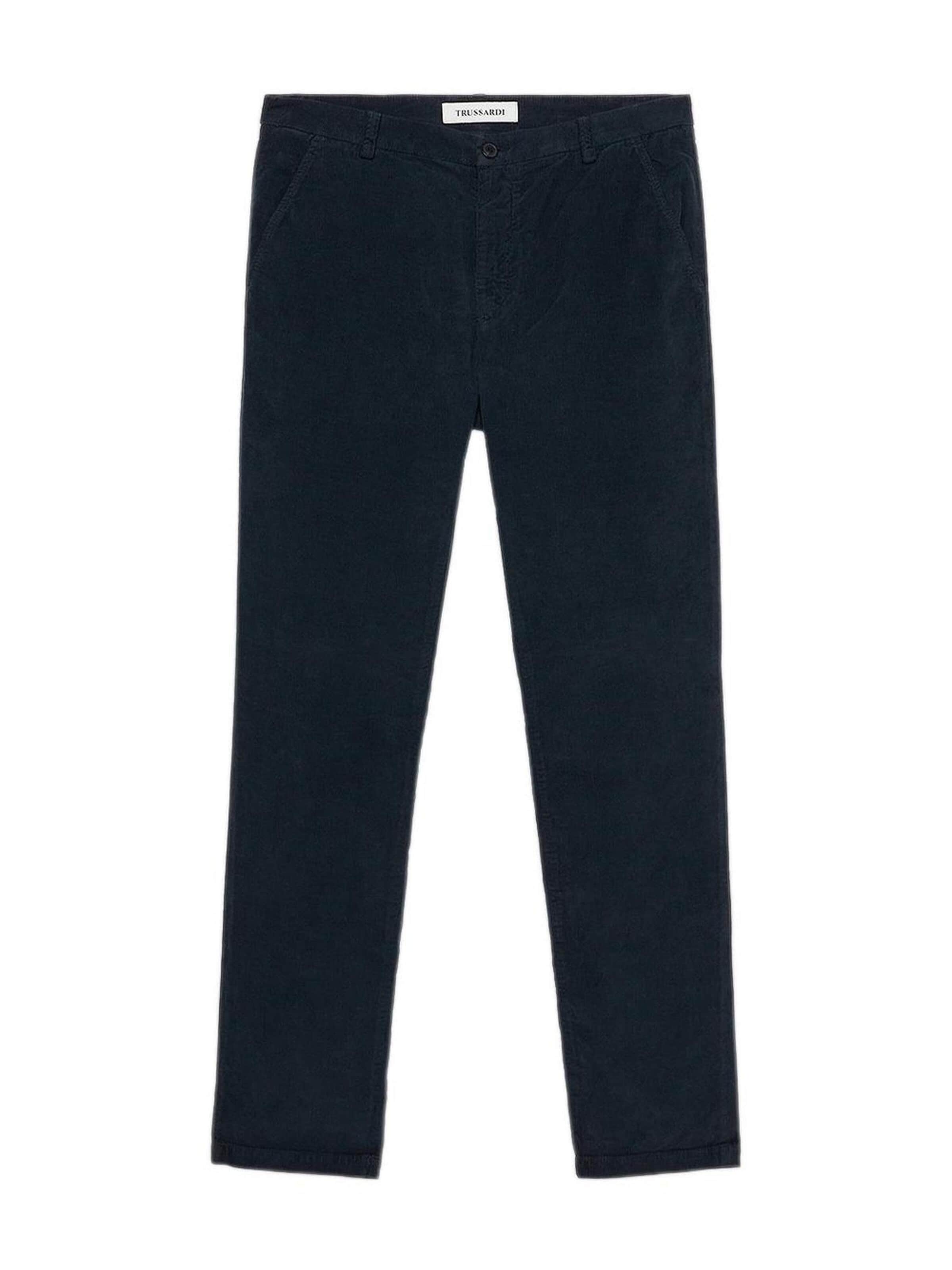Trussardi Broek in Blauw: voorkant