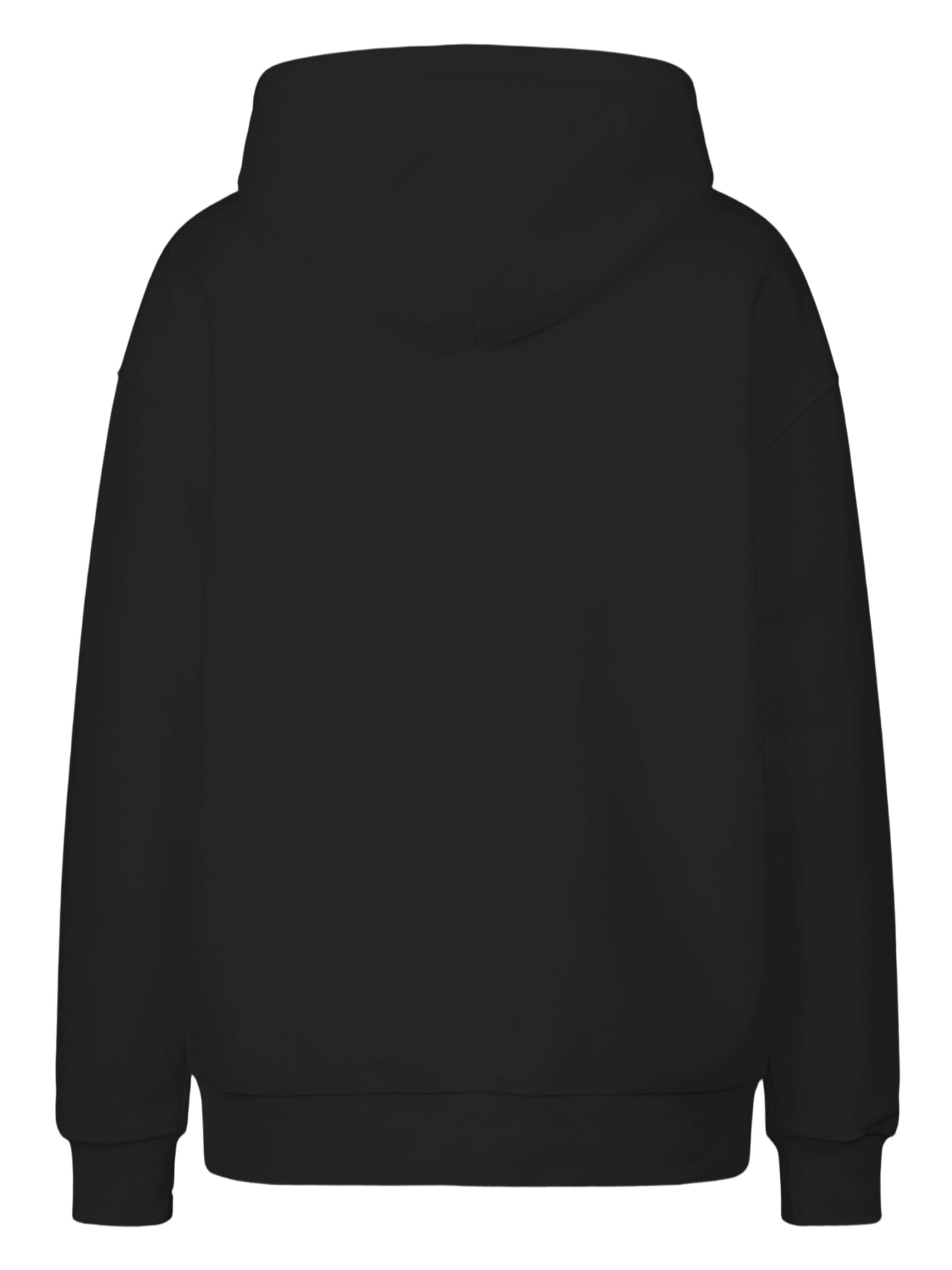 GORHEY Sweatshirt 'Women's Casual Fleece Hoodie with Cat Graphic Print & Large Pockets' i svart