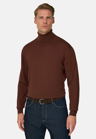 Boggi Milano Sweater in Brown: front