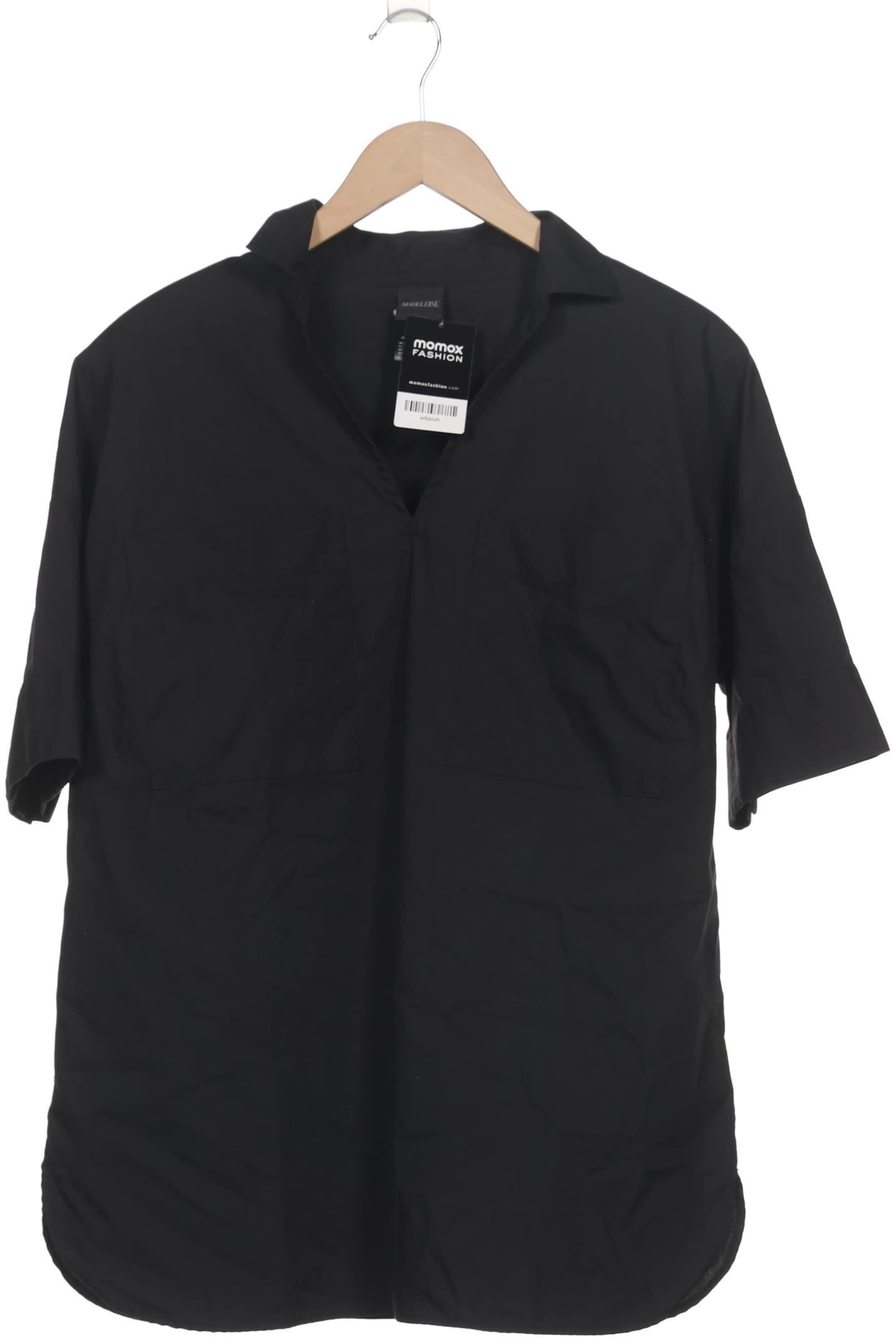 MADELEINE Blouse & Tunic in XXL in Black: front