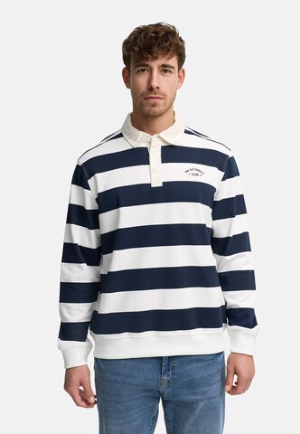 INDICODE JEANS Sweatshirt 'Lemon' in Blau: Vorderseite