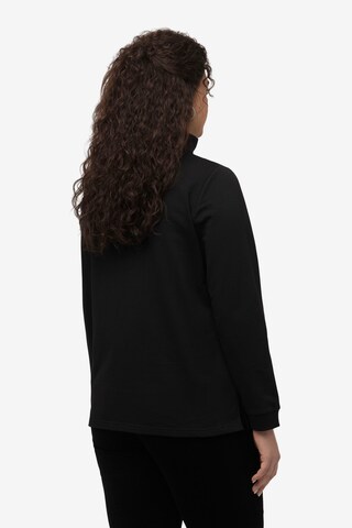 Sweat-shirt Ulla Popken en noir