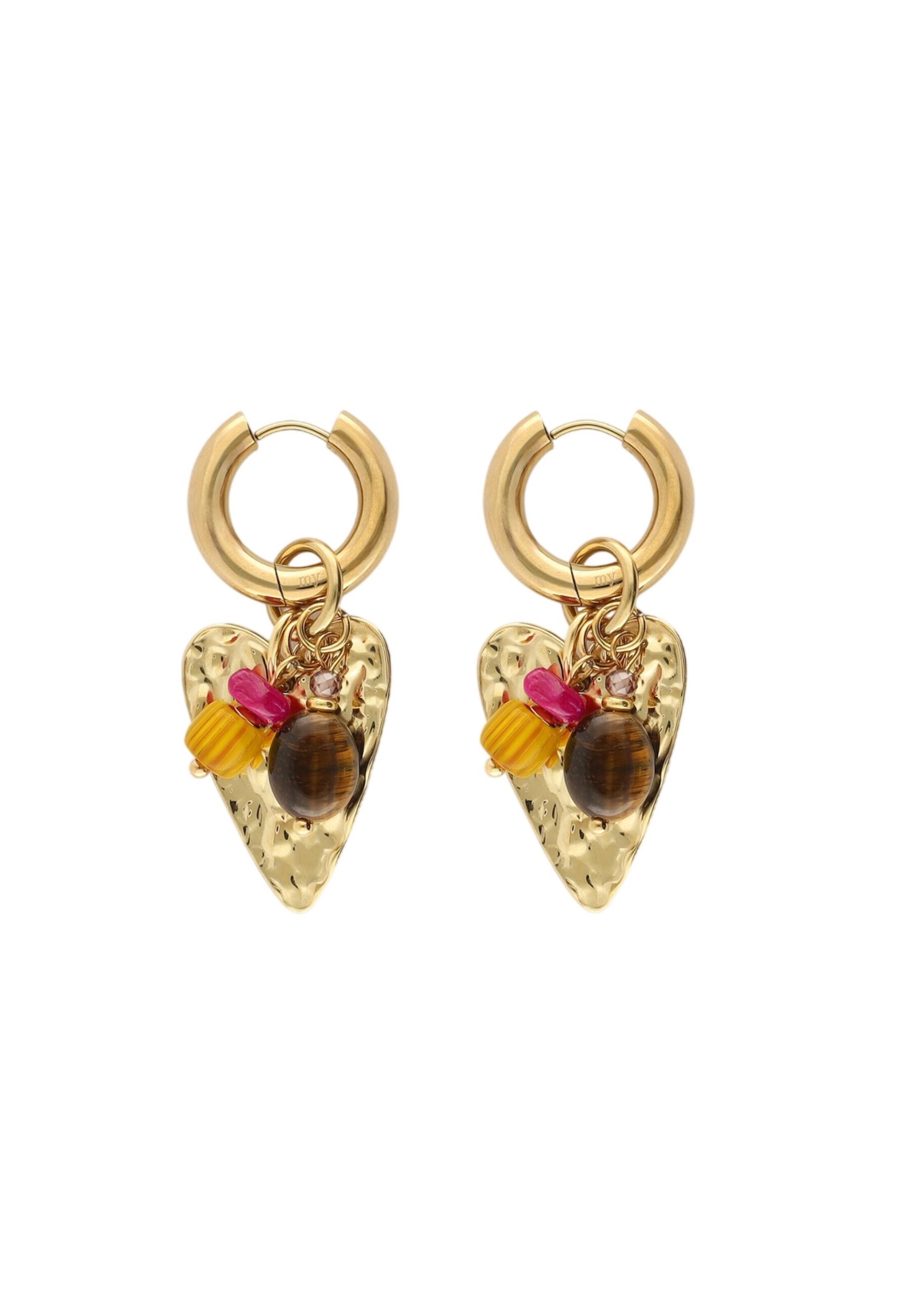Boucles d'oreilles My Jewellery en or : devant