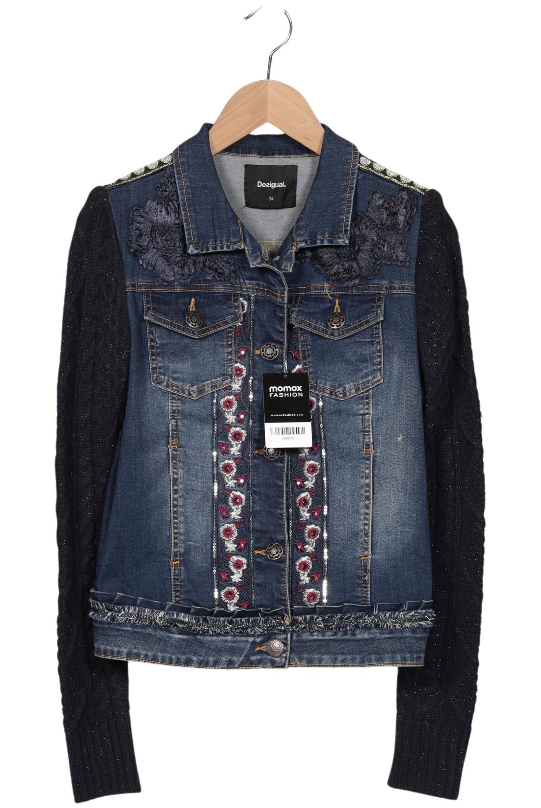 Desigual Jacke XS in Marine ABOUT YOU