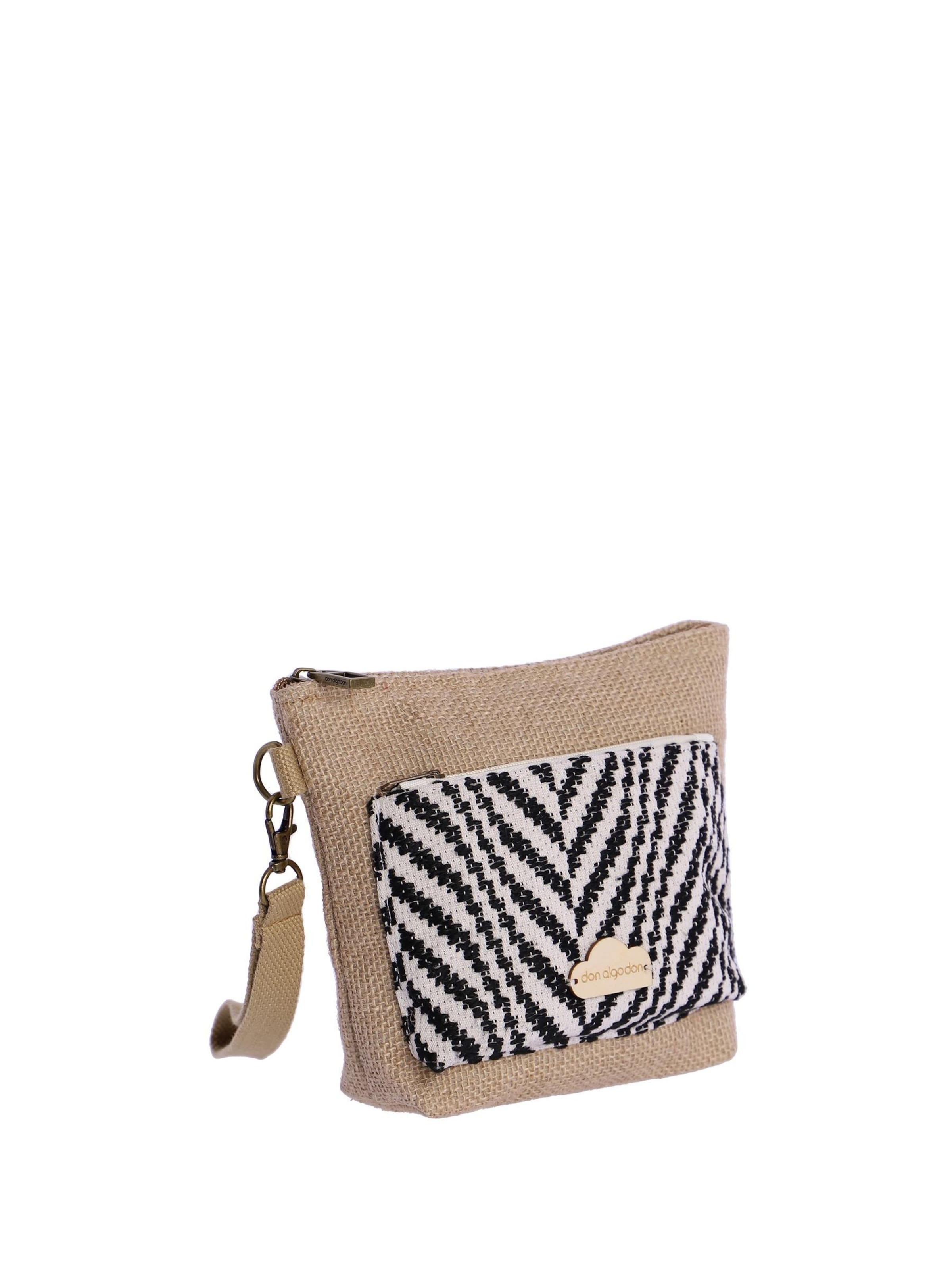 Don Algodon - Bolso de mano 'Neceser de playa para mujer DON ALGODON Malva de lona multicolor' en Mezcla de colores