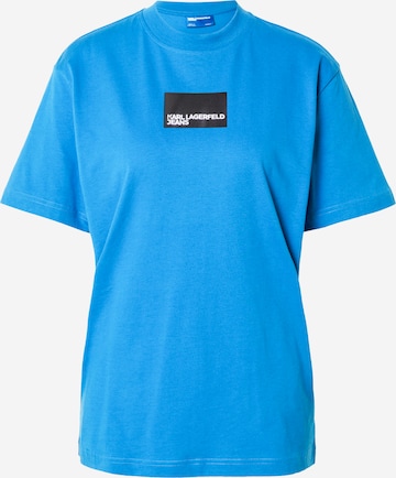 Maglietta di KARL LAGERFELD JEANS in blu: frontale