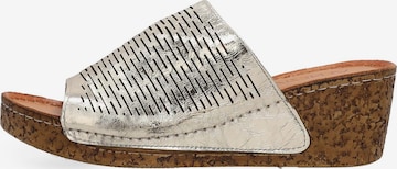 VENEZIA Pantolette in Gold: Vorderseite
