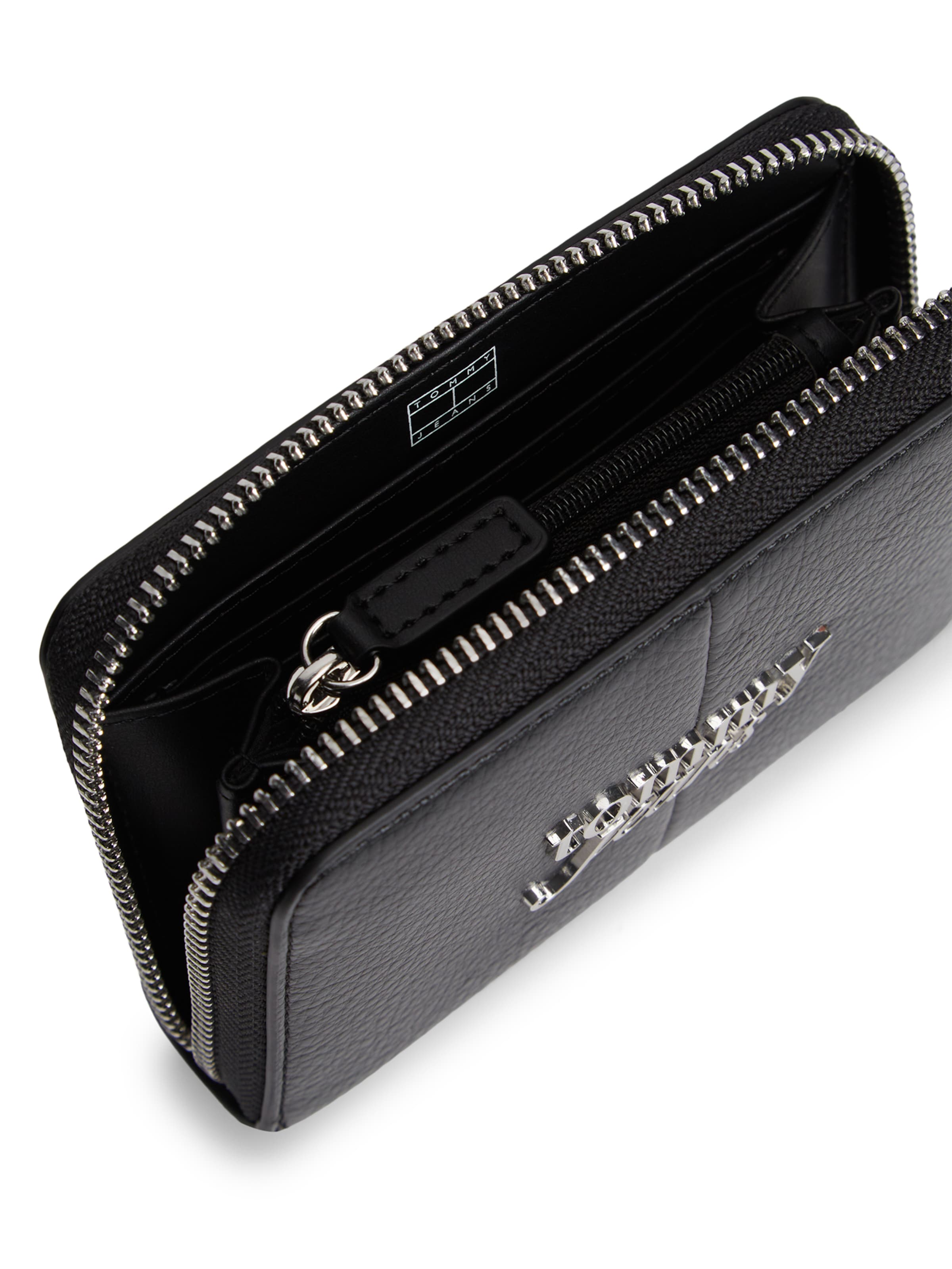 Tommy Jeans - Carteiras 'Bold' em preto