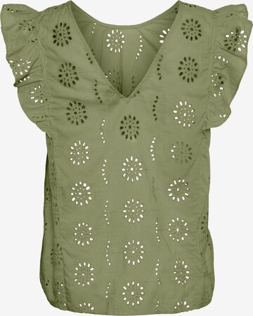 VERO MODA Blouse 'Naima' in Groen