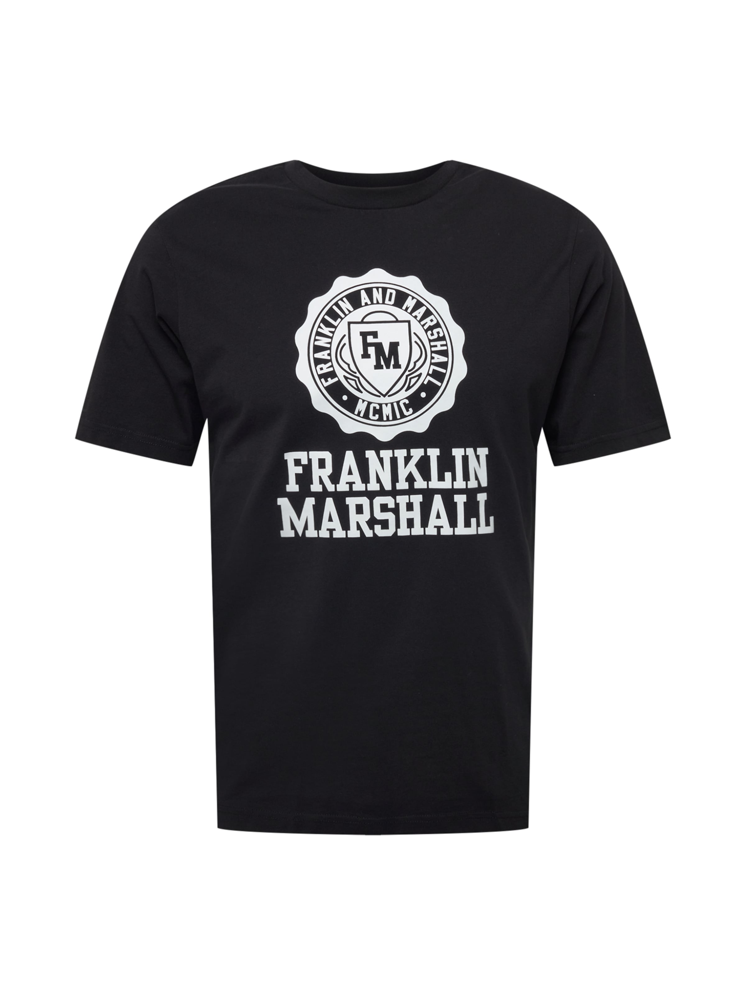 FRANKLIN & MARSHALL Shirt in Zwart: voorkant