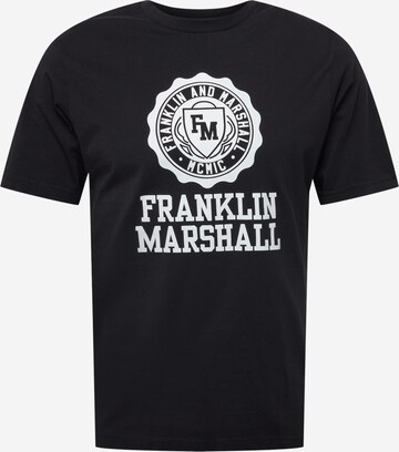 Maglietta di FRANKLIN & MARSHALL in nero: frontale