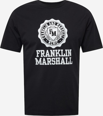 FRANKLIN & MARSHALL Shirt in Zwart: voorkant