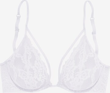 LASCANA T-shirt Bra in White: front