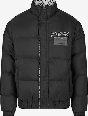 2Y Premium Winterjacke in Schwarz: predná strana