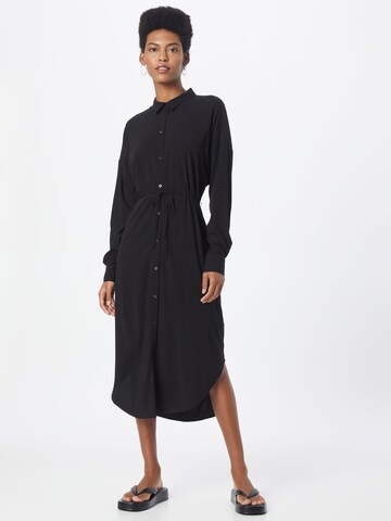 Robe-chemise 'Freedom' Soft Rebels en noir : devant