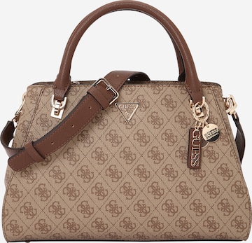 GUESS Сумки 'NOELLE II LUXURY SATCHEL' в Коричневый: спереди