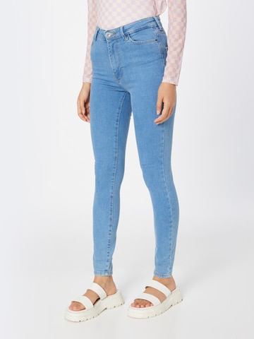 ONLY Skinny Jeans in Blauw: voorkant