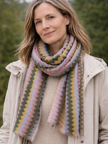 COLLEZIONE ALESSANDRO Scarf 'Klisso' in Mixed colors: front