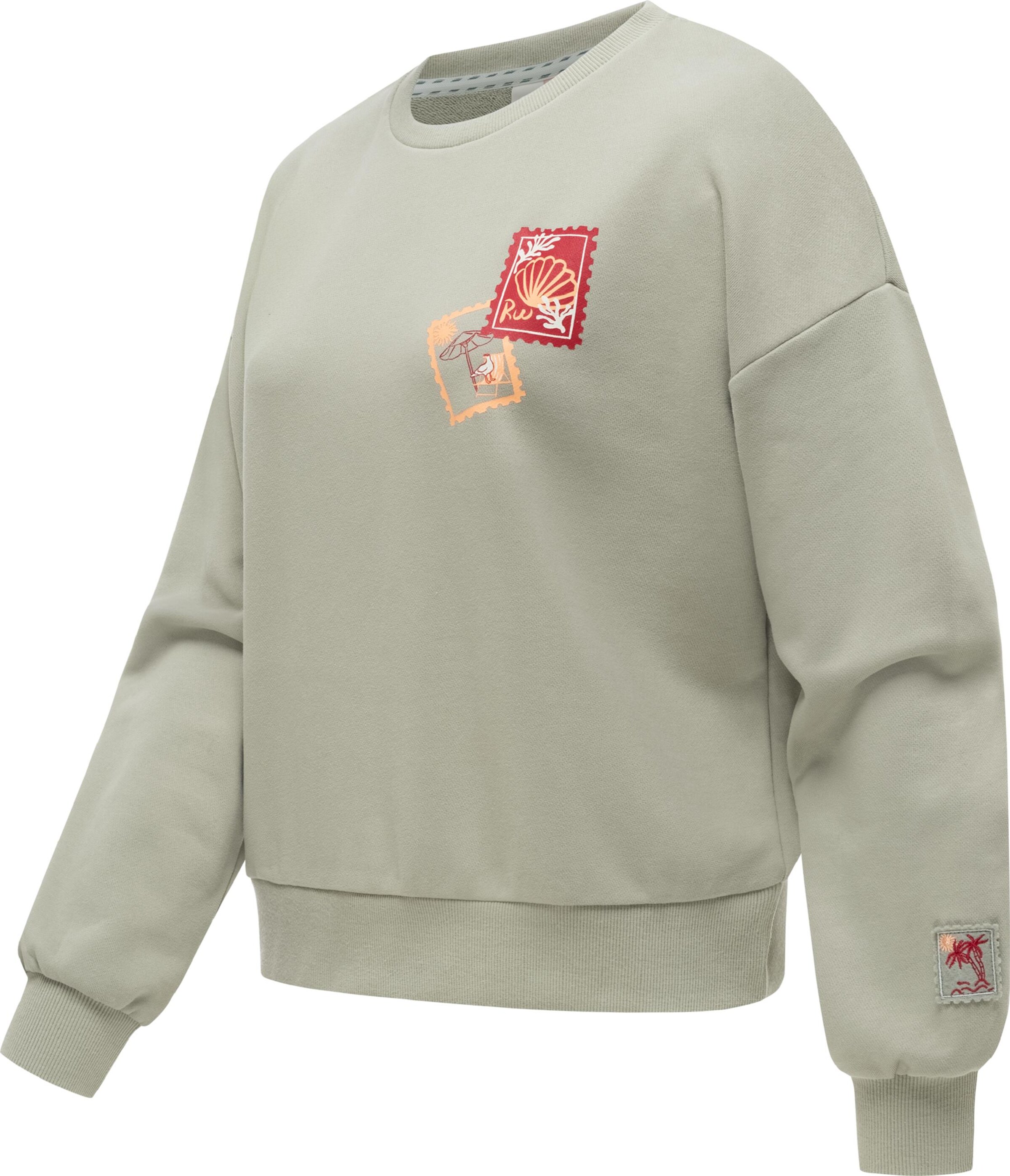 Sweat-shirt 'Wuss' Ragwear en vert