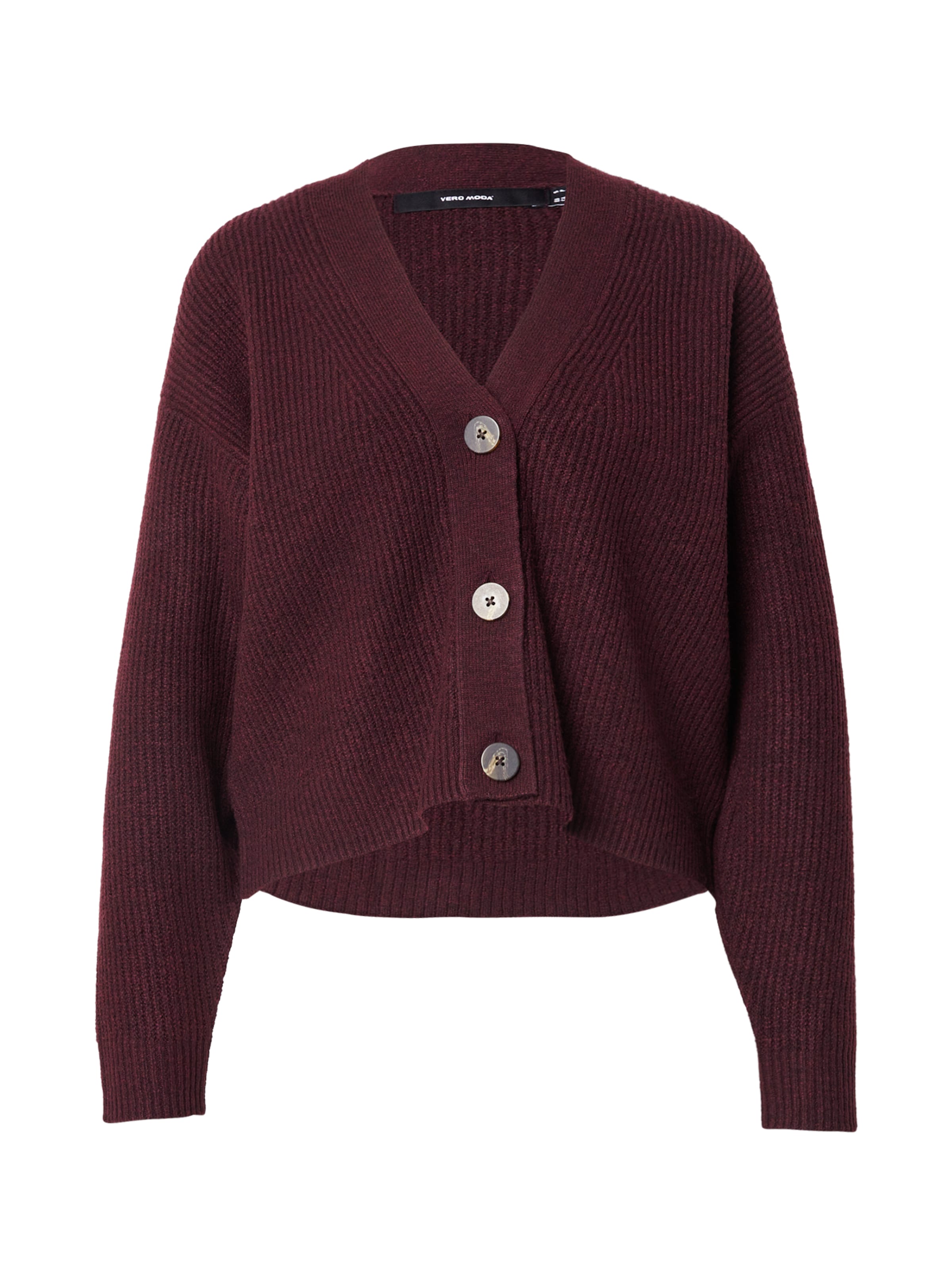 Cardigan VERO MODA en rouge : devant