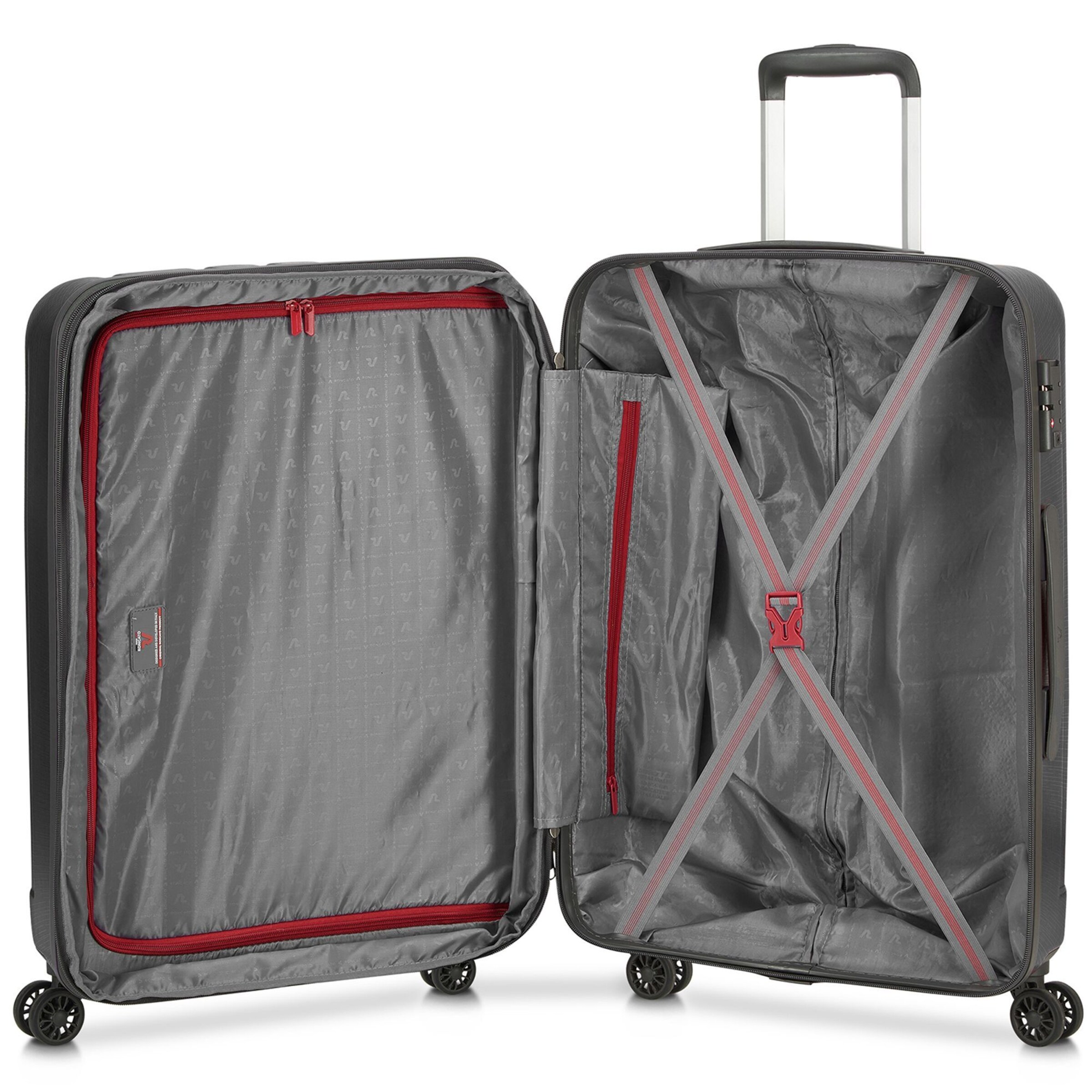 Roncato Trolley 'Kinetic 2.0 ' in Schwarz