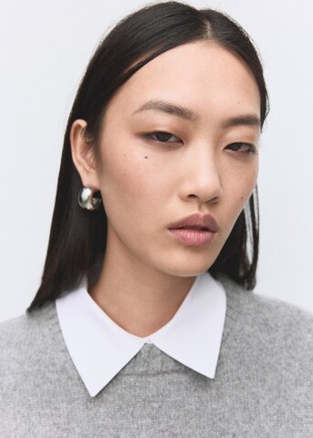 MANGO Sweater in Grey