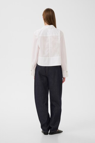 KAREN BY SIMONSEN Bluse 'KBElse' in Weiß