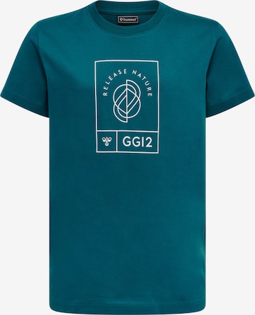 Hummel Shirt 'GG12' in Blau: Vorderseite