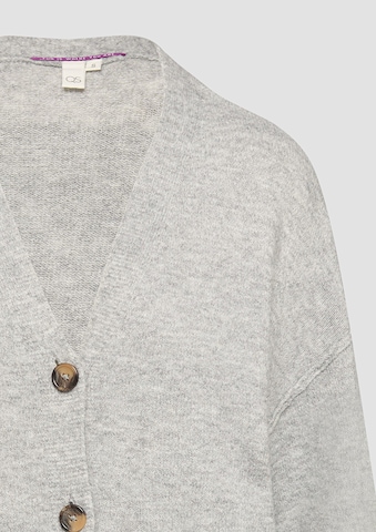 QS Gebreid vest in Grijs