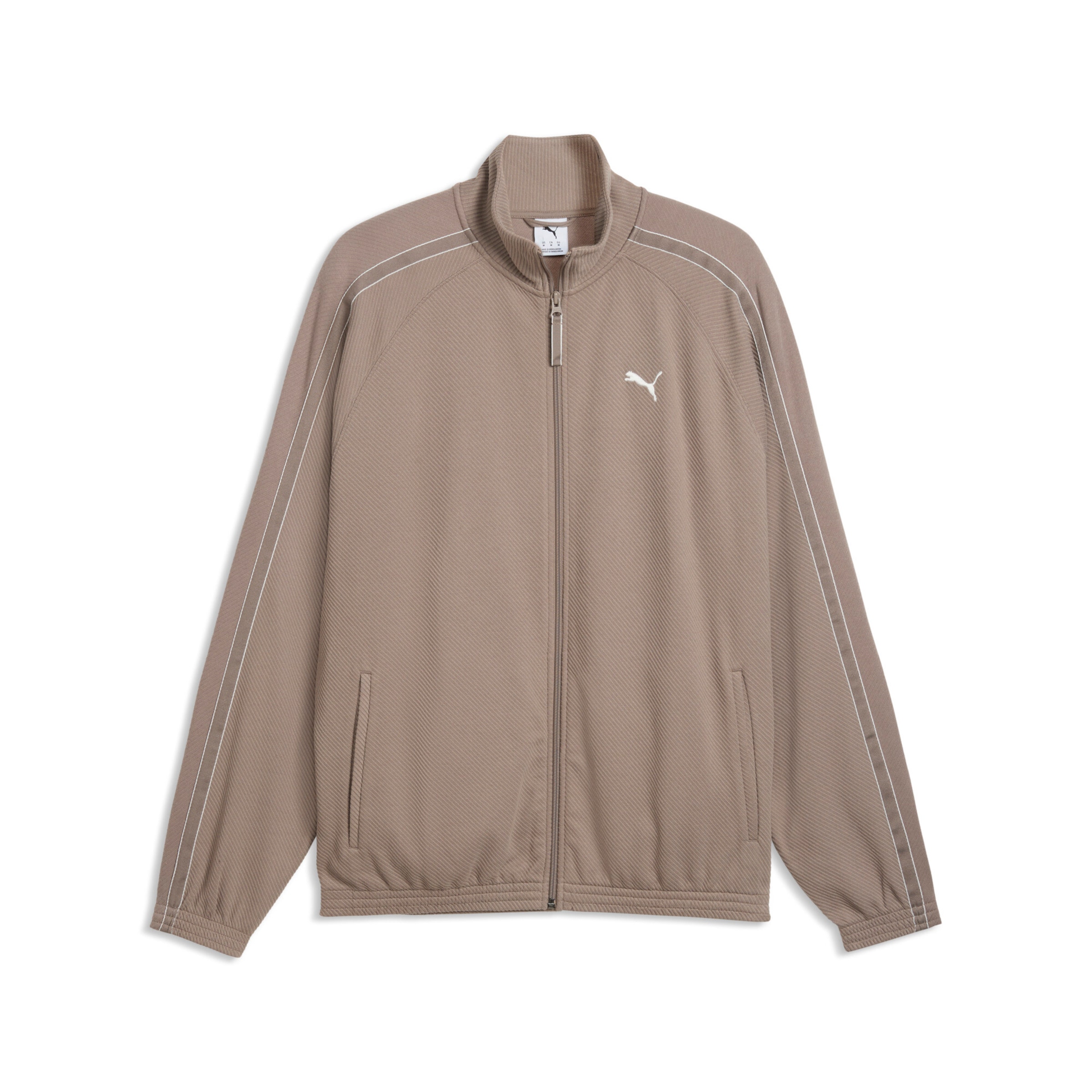 Veste de sport PUMA en beige : devant