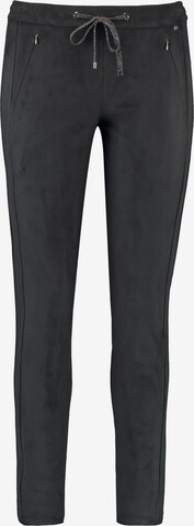 GERRY WEBER Slimfit Hose in Schwarz: predná strana