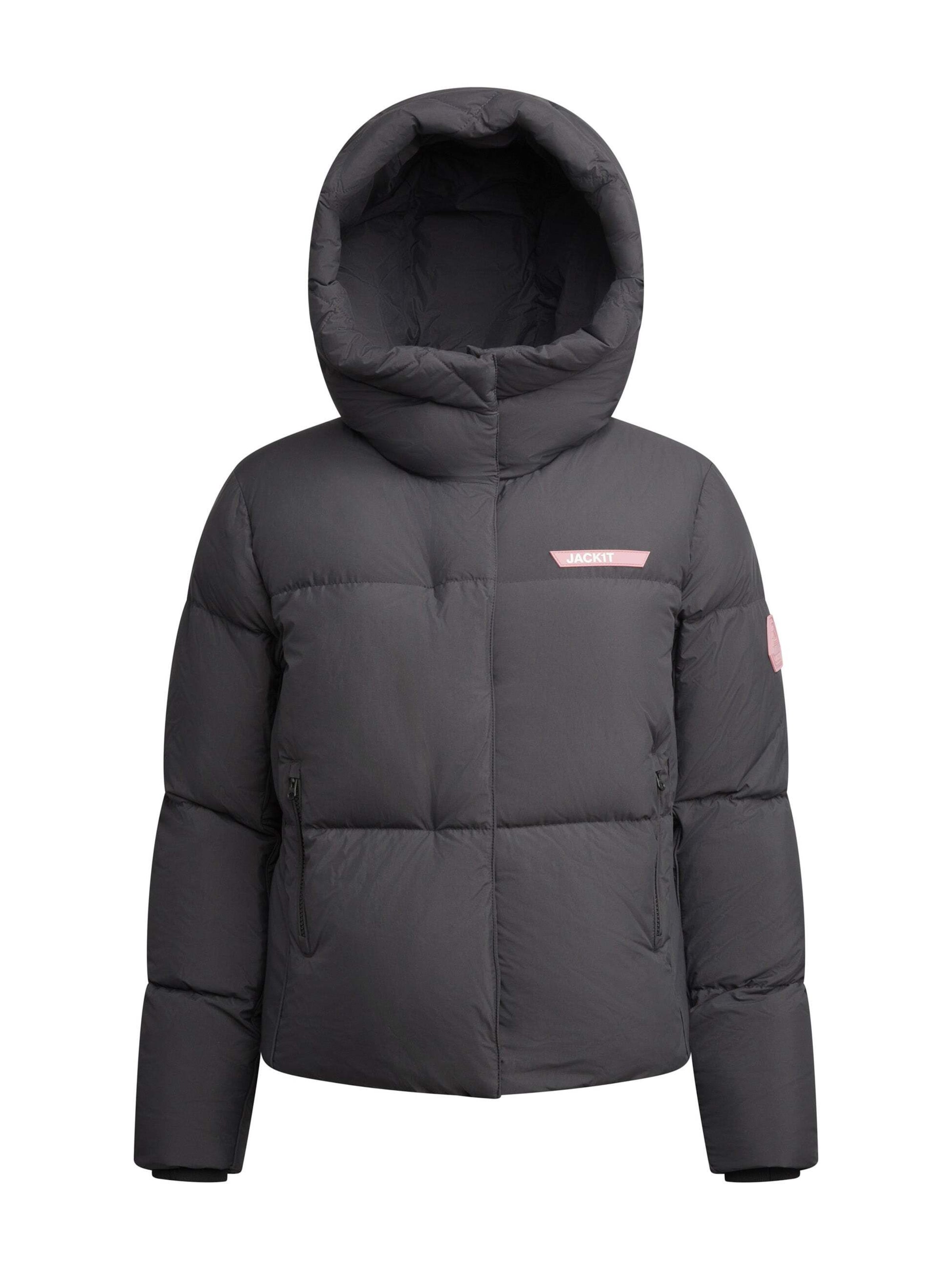 Veste outdoor ' Star Shower Daunenjacke ' JACK1T en noir : devant