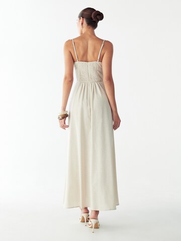 BWLDR Лятна рокля 'Beatriz' в бежово: отзад