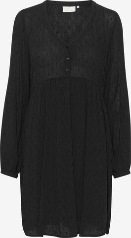 Robe-chemise 'Wilma' Kaffe en noir : devant