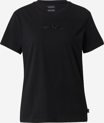 Tricou 'Essential' de la VANS pe negru: față