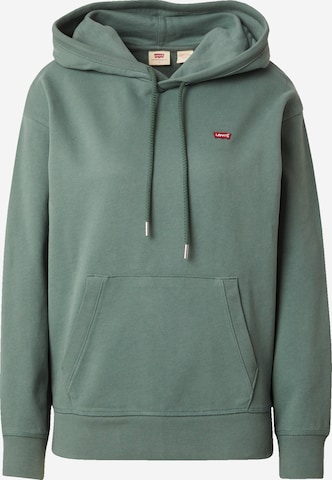 Sweat-shirt 'Standard Hoodie' LEVI'S ® en vert : devant