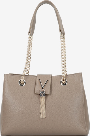 VALENTINO Shoulder Bag 'Divina' in Grey: front