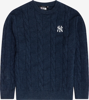 Pull-over 'NEYYAN' NEW ERA en bleu : devant
