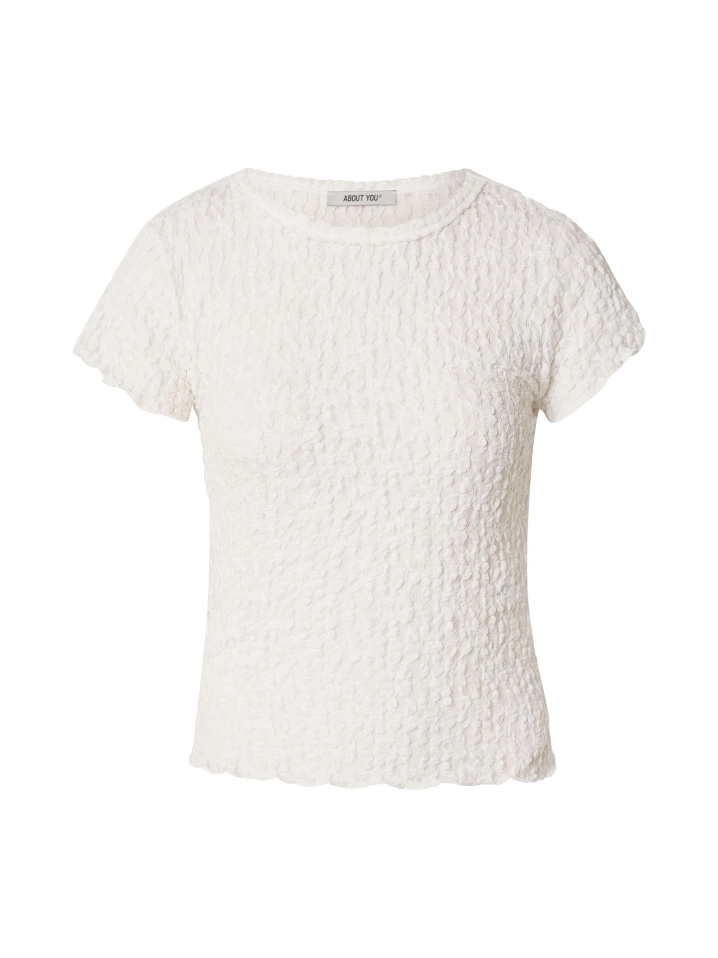 ABOUT YOU - Blusa 'Clara' em branco: frente