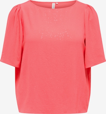 oranžinė ONLY Carmakoma Marškinėliai: priekis