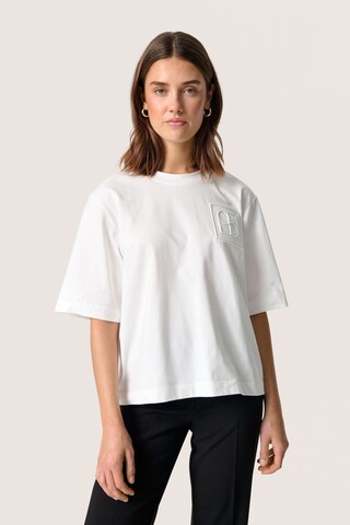 SOAKED IN LUXURY Shirt 'SLJina' in Wit: voorkant