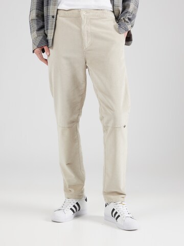 BLEND - Slimfit Calças chino em bege: frente