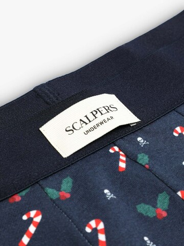 Boxers 'Just Xmas' Scalpers en bleu