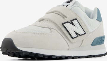 new balance Trainers '574 Hook & Loop' in White: front