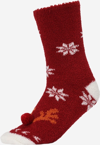Hunkemöller Къси чорапи 'Reindeer' в червено: отпред