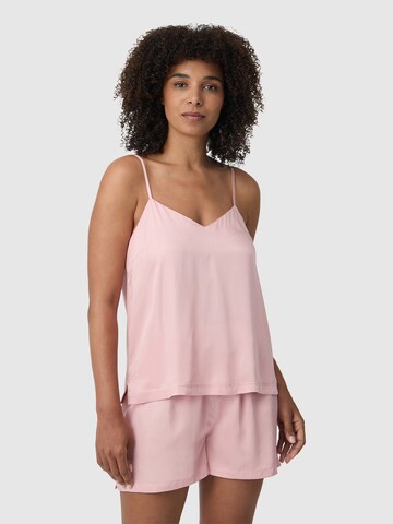 Les Lunes Pajama in Pink: front