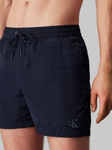 Shorts de bain Calvin Klein Swimwear en bleu
