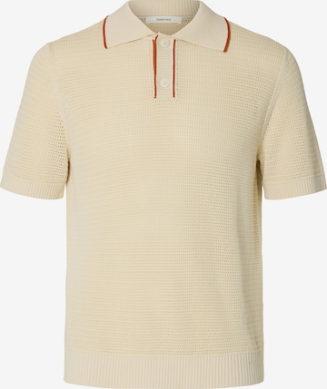 Pullover 'SLHJESSE' di SELECTED in beige: frontale